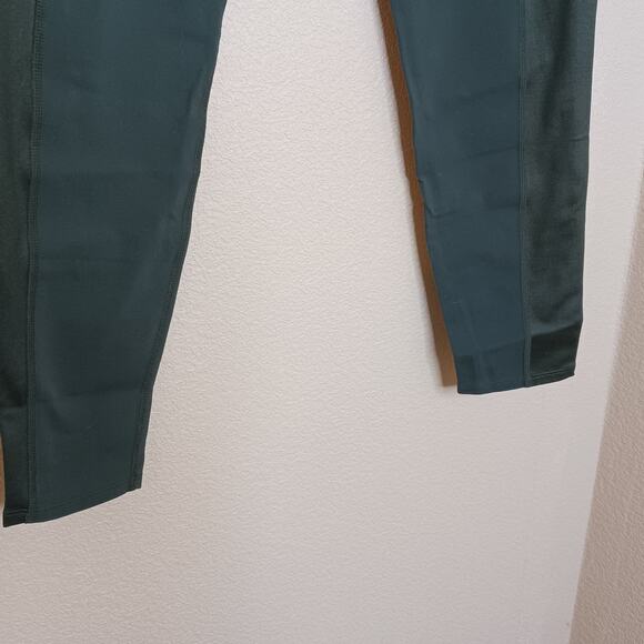 JoyLab Leggings Womens Medium Green Compression High Rise Pockets Stretch Gym - Picture 4 of 8